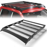F150 Roof Rack Top Cargo Carrier Luggage Basket for Ford F-150 2009 2010 2011 2012 2013 2014 Pickup Truck with Side LED Lights