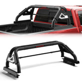 Truck Roll Bar for Full - Size Pickup Truck Adjustable No - Drill Headache Racks without Basket for Ford F - Series, Silverado, Sierra, Ram, Titan, Tundra - Longsunmotor