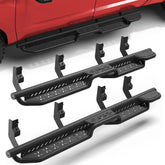 Running Boards Side Steps Compatible with 2004-2025 Nissan Titan (Not Included 2016 Model) & Nissan Titan XD 2016-2025 Model Crew Cab Bolt-on Truck Step Bar