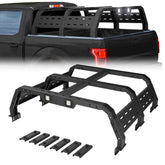 Truck Rack for Full-Size Trucks Without Bed Rails 17.3" Truck Rack Compatible with 2002-2022 Dodge Ram 1500, 2014-2022 Chevy Silverado 1500, 2015-2022 Ford F-150, 2007-2013 Toyota Tundra