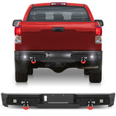 Rear Bumper Fits 2007 - 2008 - 2009 - 2010 - 2011 - 2012 - 2013 Tundra with Lights and D - rings - Longsunmotor