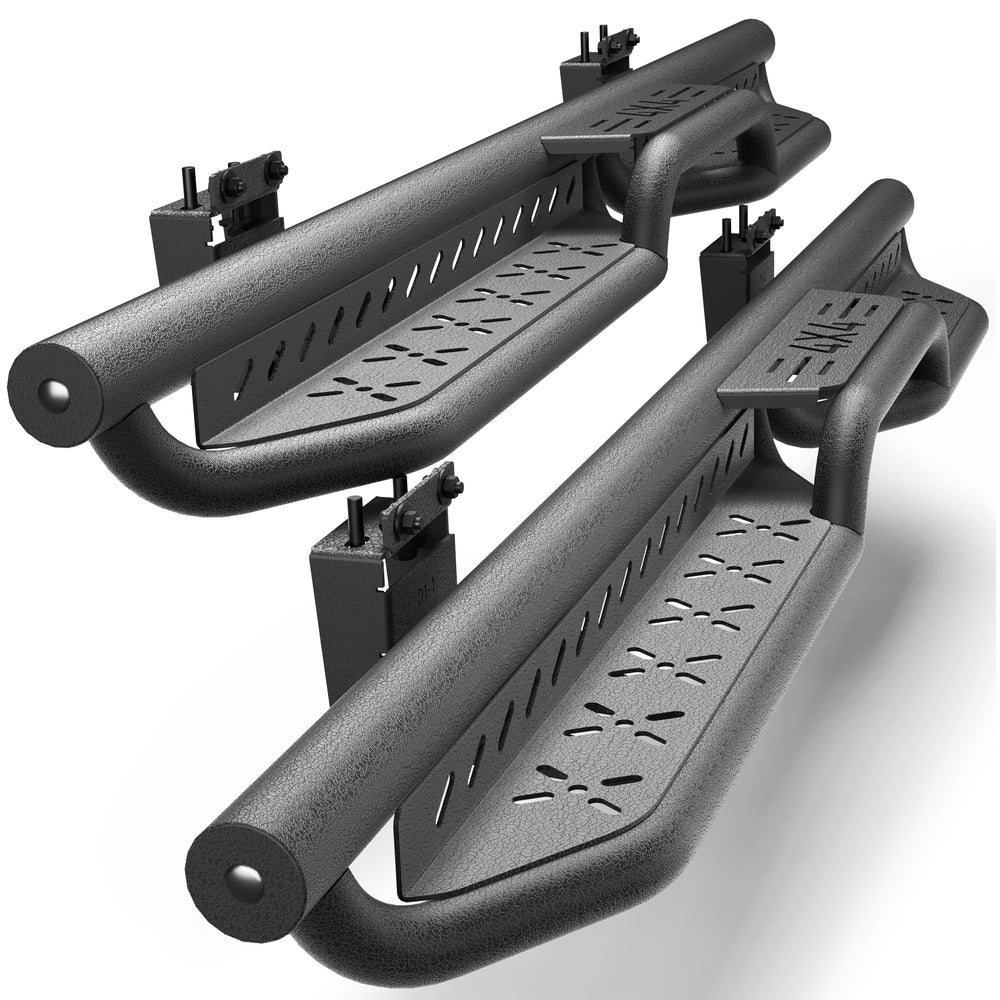 Running Boards for Land Rover Defender 110 2020 2021 2022 2023 2024 2025 Black Side Steps - Longsunmotor