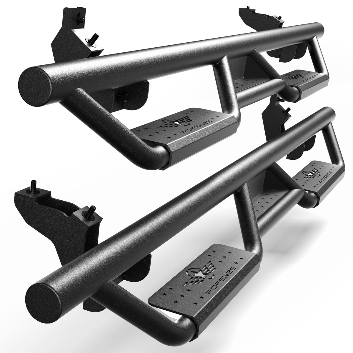 for Bronco Running Boards Side Steps Compatible with 2021 2022 2023 2024 2025 Ford Bronco 4 Doors - Longsunmotor