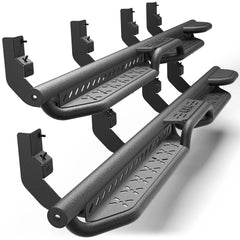 Running Boards Side Steps Compatible with 2004-2025 Nissan Titan (Not Included 2016 Model) & Nissan Titan XD 2016-2025 Model Crew Cab Bolt-on Truck Step Bar