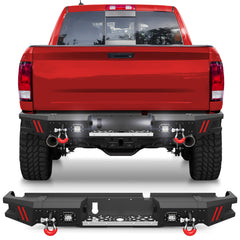 Aftermarket Bumper Front Bumper Compatible with 2009-2018 Dodge Ram 1500 and 2019-2025 Dodge Ram 1500 Classic