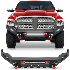 Steel Front Bumper Fit 2013-2018 Ram 1500