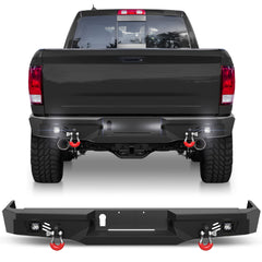 for Ram 1500 Rear Step Bumper Compatible with 2009 - 2018 Ram 1500 and 2019 - 2025 Ram 1500 Classic - Longsunmotor