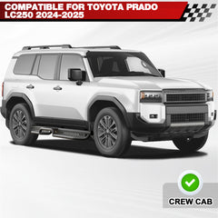 Running Boards Side Step fit for 2024 2025 Toyota Land Cruiser LC250 Prado