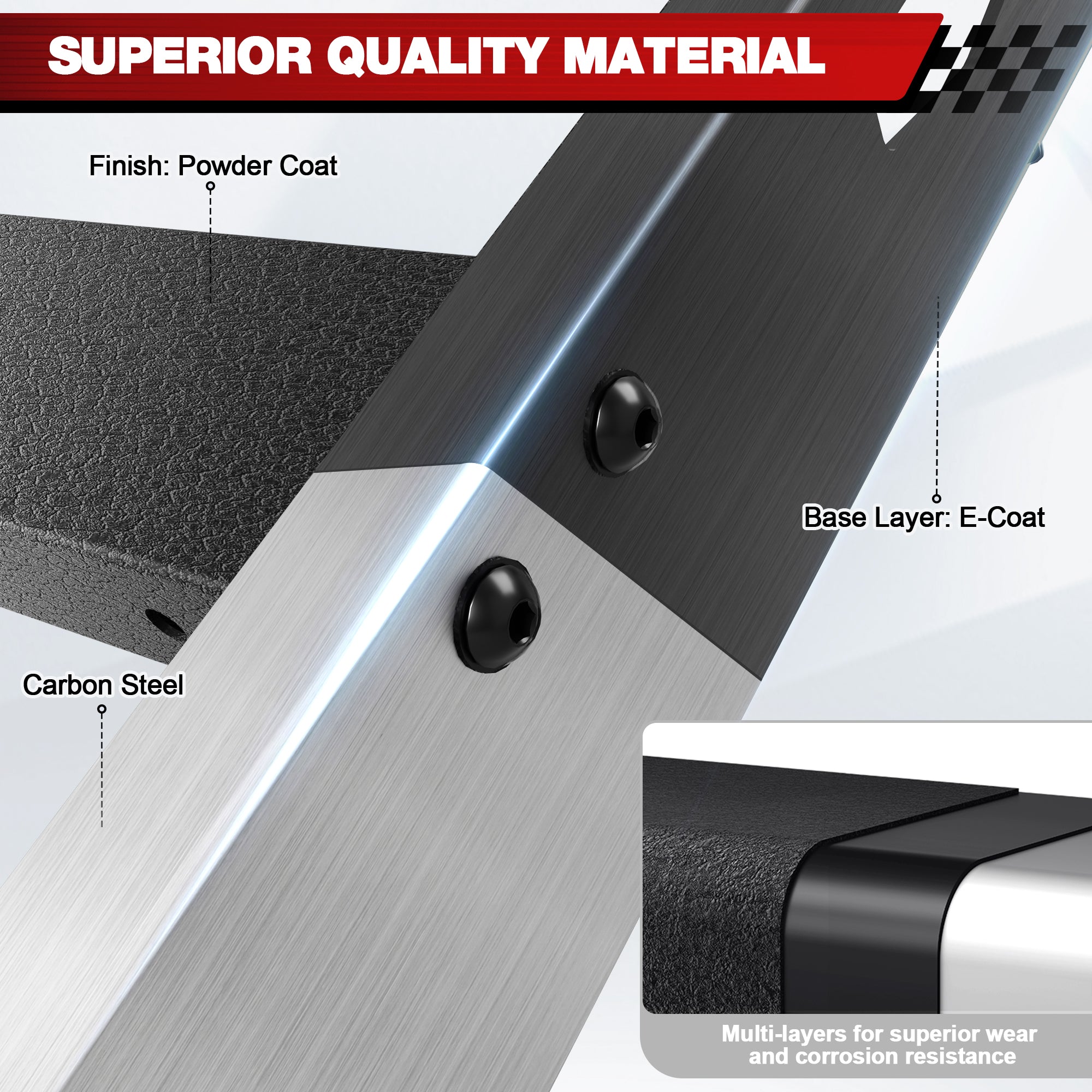 Roof Rack Cargo Basket Compatible with 2007-2021 Toyota Tundra Crew Max Cab with Side LED Lights Rooftop Truck Cargo Carrier