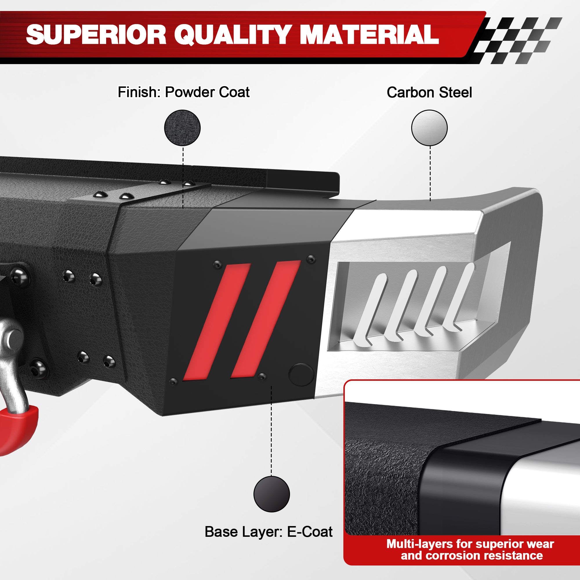 Aftermarket Bumper Front Bumper Compatible with 2009-2018 Dodge Ram 1500 and 2019-2025 Dodge Ram 1500 Classic