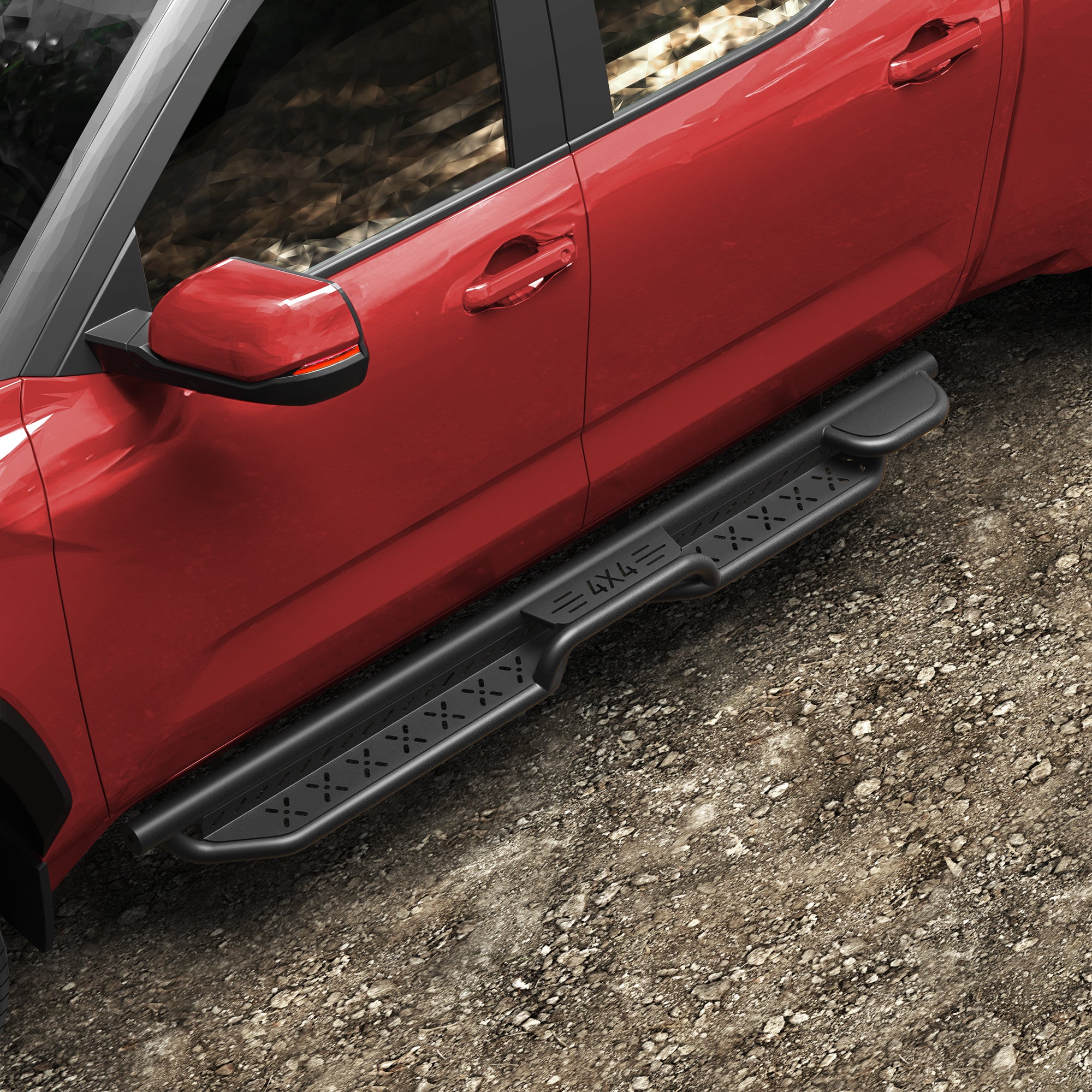 Running Boards Side Steps Compatible with 2022 2023 2024 2025 Toyota Tundra Crew Max Cab Black Truck Side Rails Nerf Bars