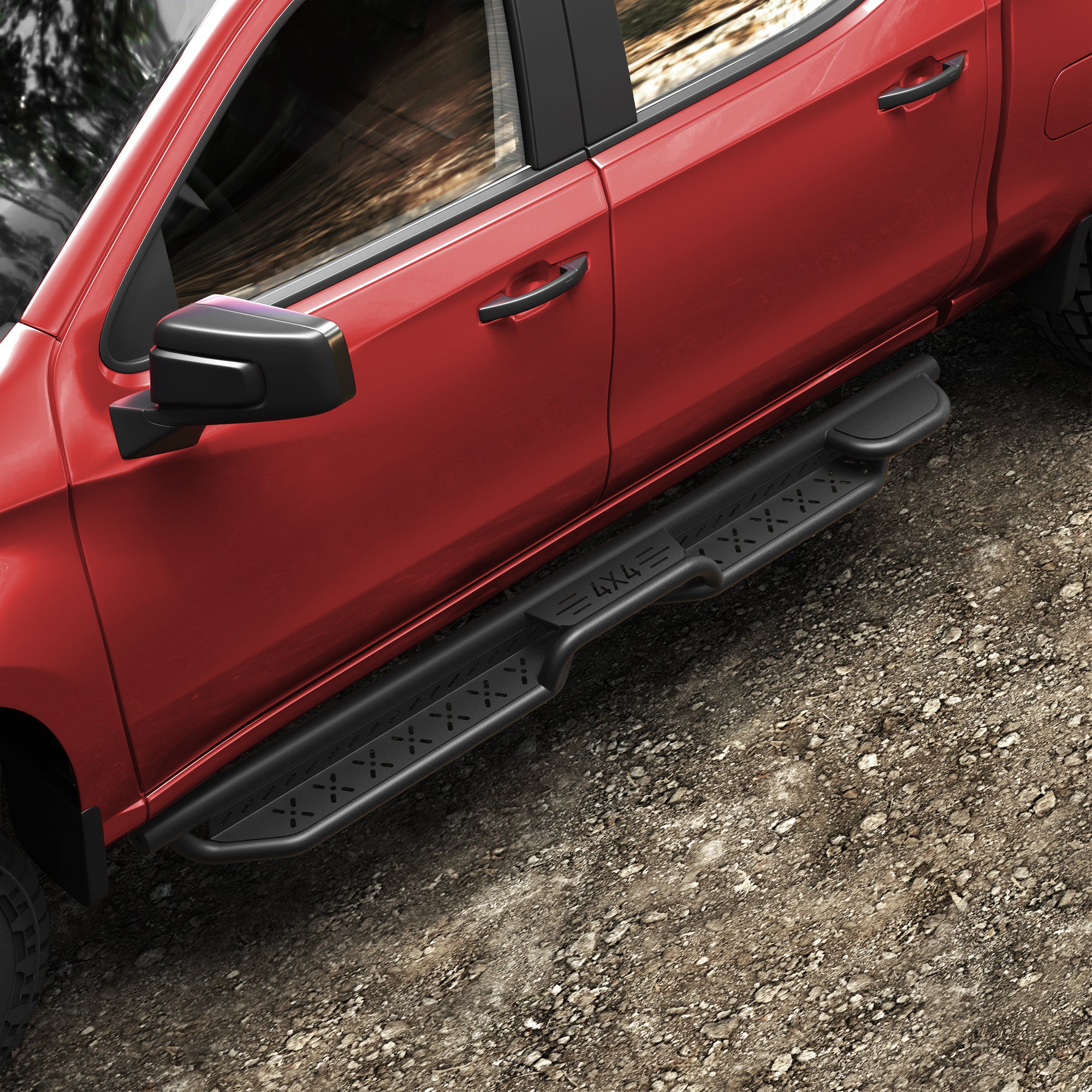 Running Boards for Silverado Crew cab Running Boards Step Bars Compatible with 2019-2025 Chevy Silverado 1500, 2020-2025 Silverado/Sierra 2500HD 3500HD Crew Cab
