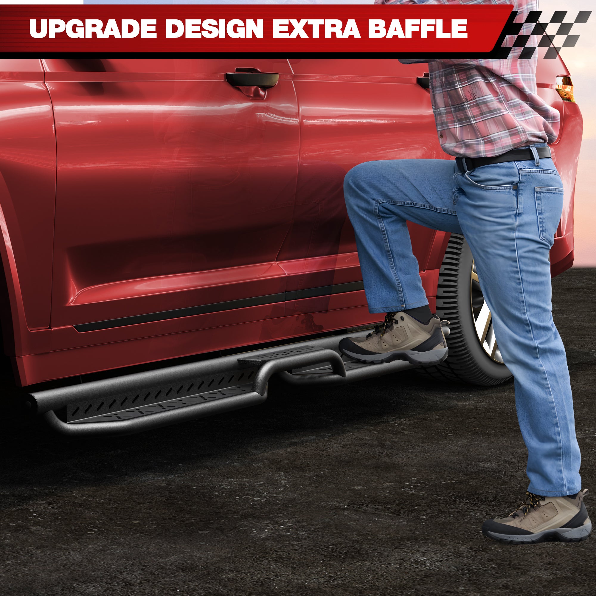 Side Steps Running Boards Compatible with 2021 2022 2023 2024 2025 Jeep Grand Cherokee L - Longsunmotor