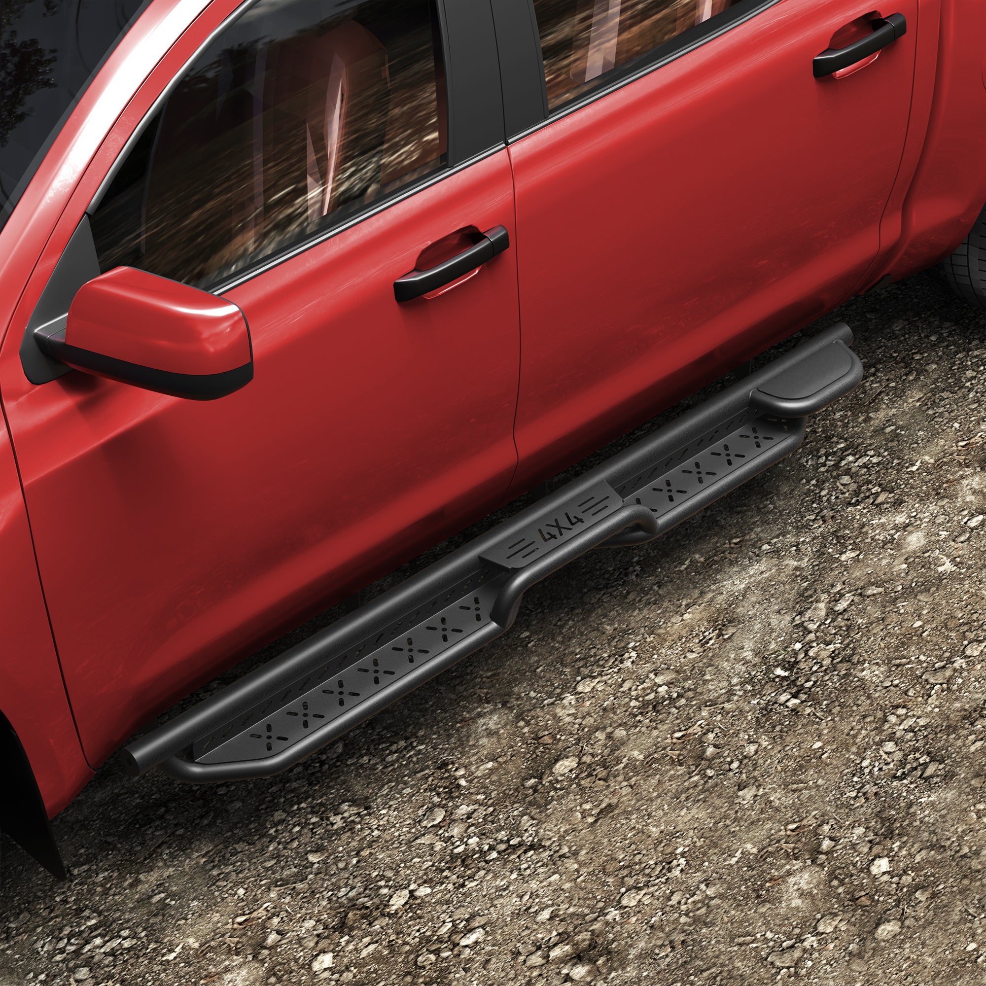 Running Boards Side Steps Compatible with 2007 - 2021 Toyota Tundra Crew Max Cab Nerf Bars - Longsunmotor