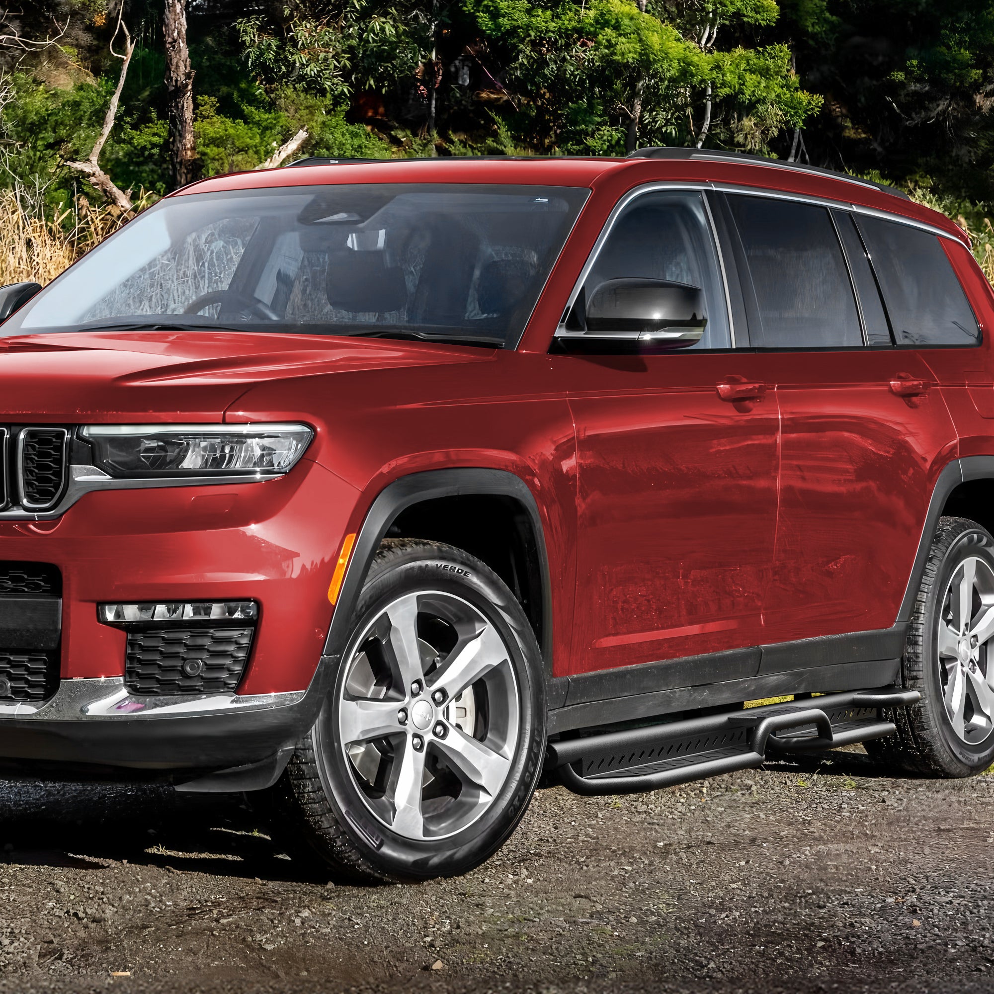 Side Steps Running Boards Compatible with 2021 2022 2023 2024 2025 Jeep Grand Cherokee L - Longsunmotor