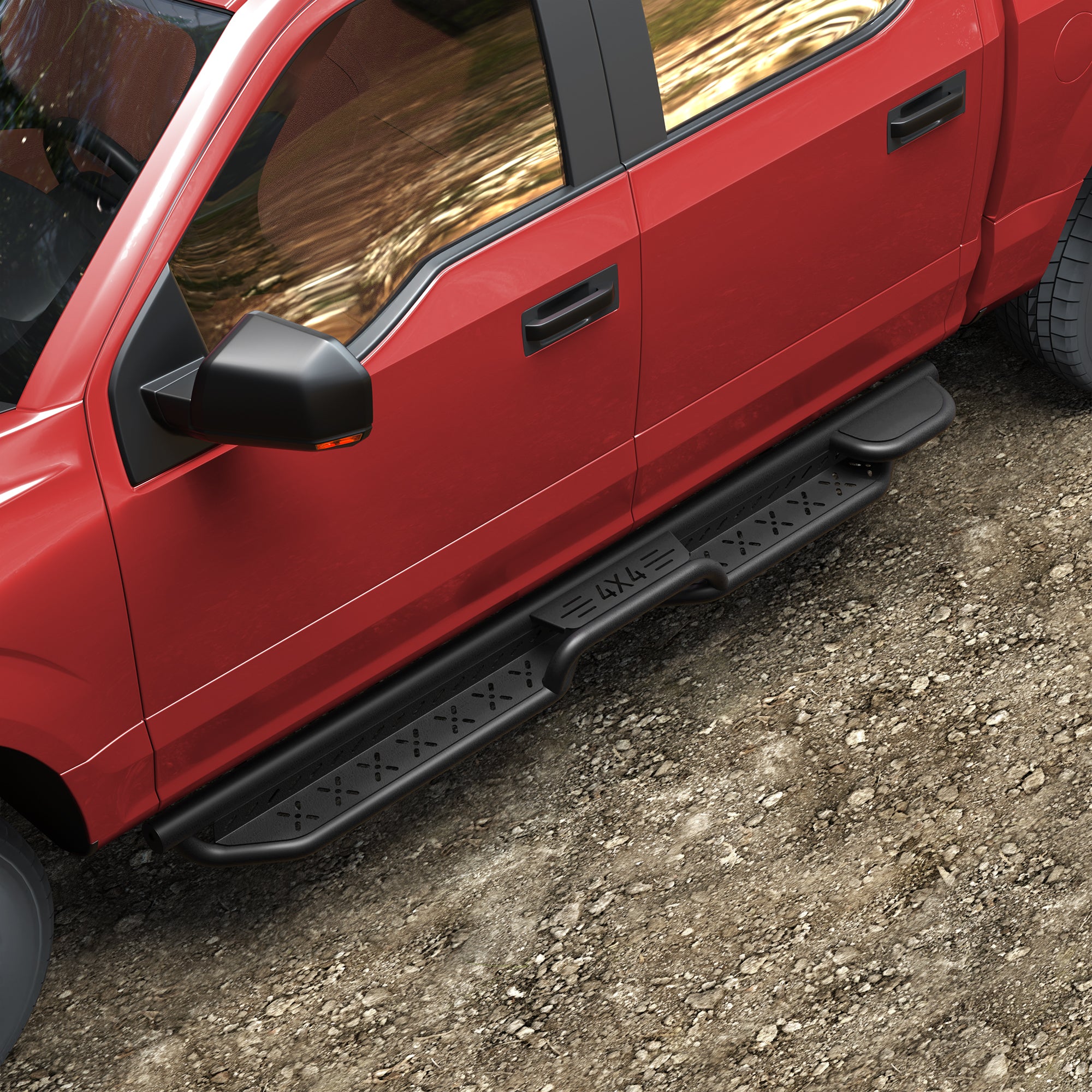 Heavy-Duty Running Boards for 2009-2014 Ford F150  550 lb Capacity Side Steps, Built for Work Trucks