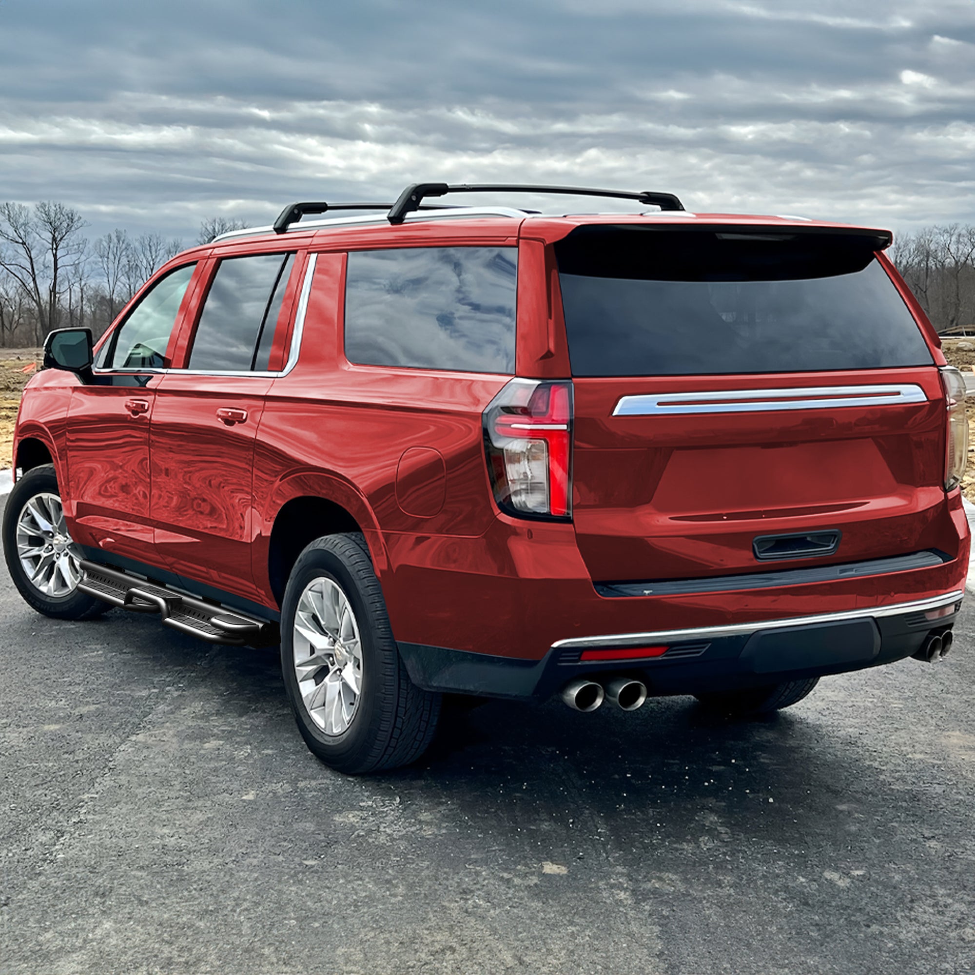 Running Boards Side Steps for 2021-2026 Chevy Suburban & GMC Yukon XL Direct Bolt-On