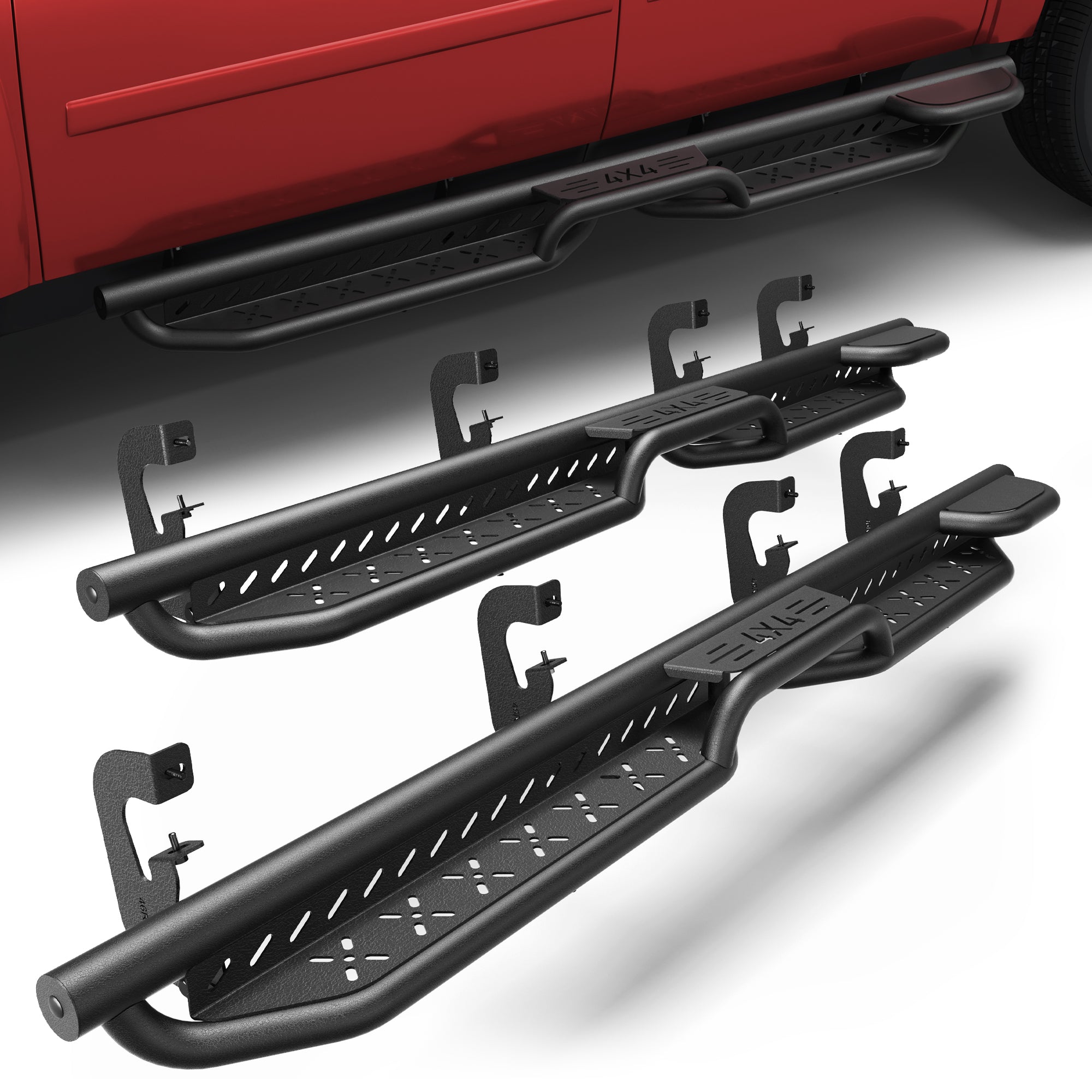Running Boards Side Steps for Chevy Suburban  GMC Yukon XL Crew Cab
