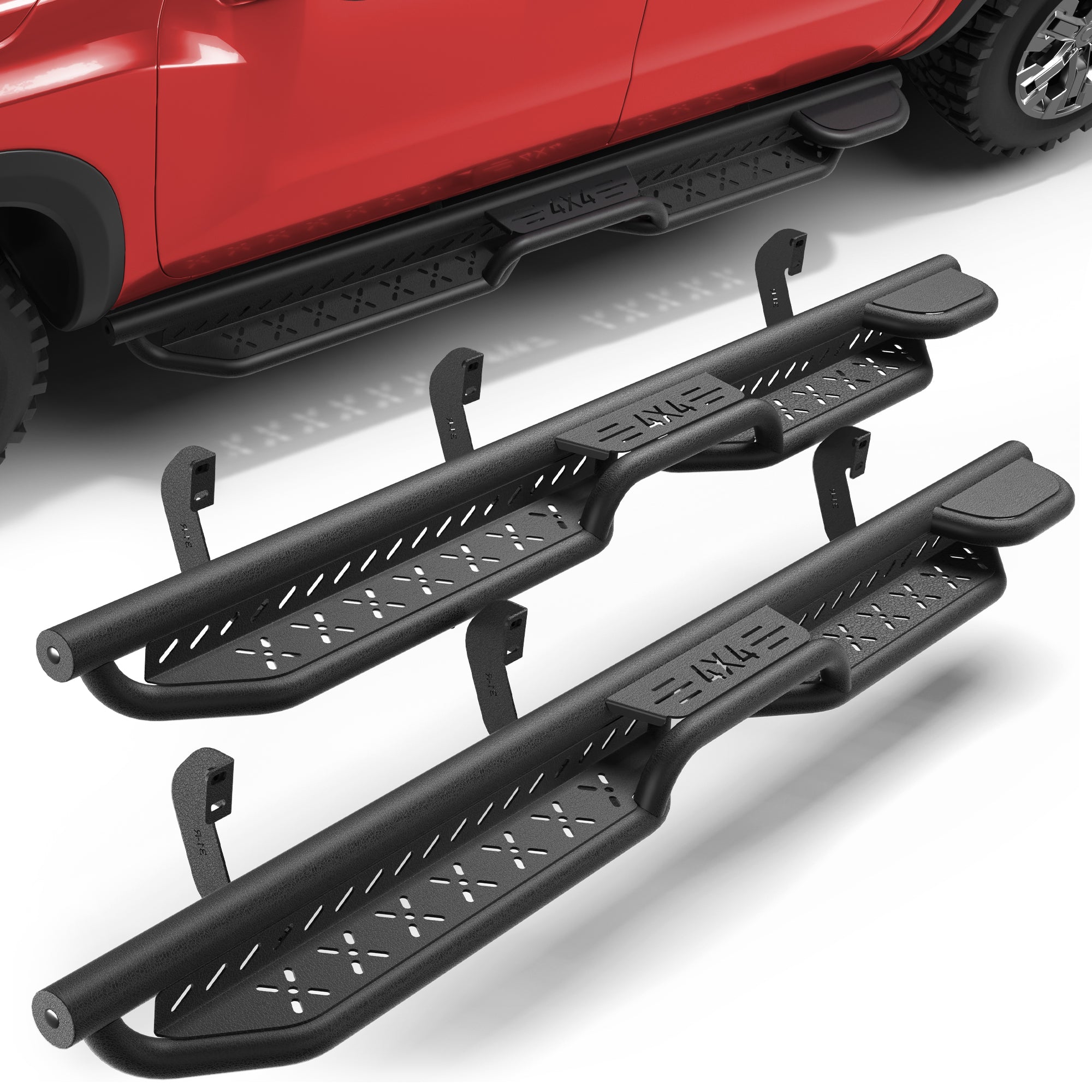 Running Boards for Nissan Frontier 2005-2024 Crew Cab  Heavy-Duty Side Steps Nerf Bars